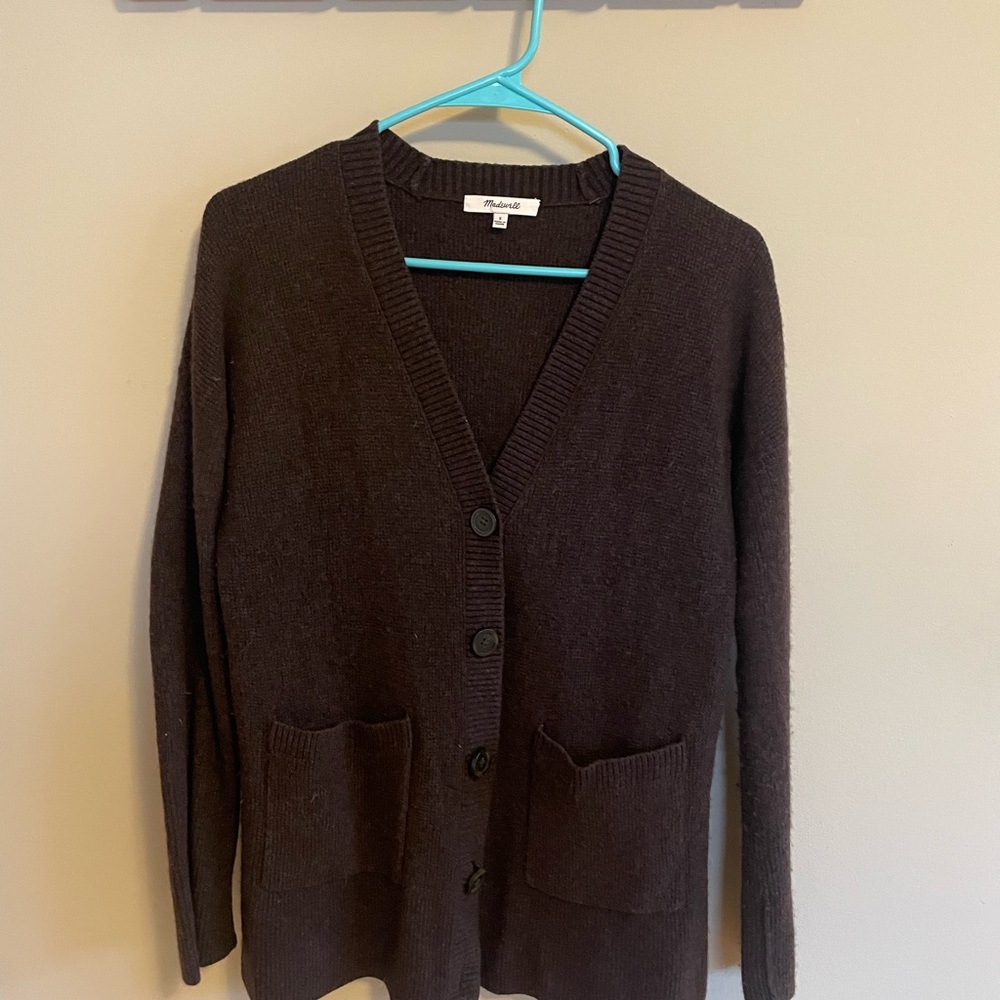 Madwell Dark Brown Cardigan